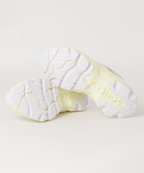 SOREL(ソレル)の「SOREL/ソレル KINETIC BREAKTHRUTECHLACE キネティックブレイクスルーテックレース スニーカー 厚底 NL4691(スニーカー・レディース・ホワイト系その他2/ホワイト系その他/グレー×ホワイト・23.0cm/24.0cm/25.0cm/23.5cm/24.5cm)」の6枚目の写真