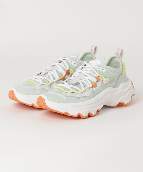 SOREL(ソレル)の「SOREL/ソレル KINETIC BREAKTHRUTECHLACE キネティックブレイクスルーテックレース スニーカー 厚底 NL4691(スニーカー・レディース・ホワイト系その他2/ホワイト系その他/グレー×ホワイト・23.0cm/24.0cm/25.0cm/23.5cm/24.5cm)」の12枚目の写真