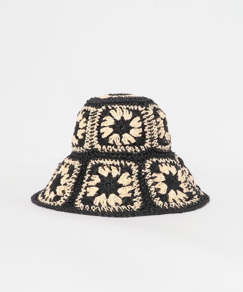 SMELLY（スメリー）の「クロシェモチーフハット（ハット・レディース・ブラック系その他/ホワイト系その他・-）」の14枚目の写真