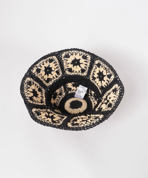 SMELLY（スメリー）の「クロシェモチーフハット（ハット・レディース・ブラック系その他/ホワイト系その他・-）」の15枚目の写真