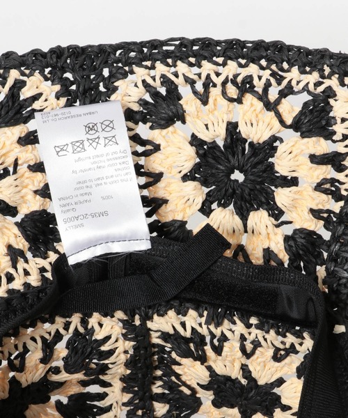 SMELLY（スメリー）の「クロシェモチーフハット（ハット・レディース・ブラック系その他/ホワイト系その他・-）」の16枚目の写真