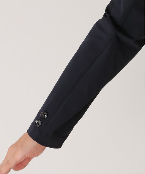 IKKA LOUNGE（イッカラウンジ）の「【セットアップ対応】イージーケア速乾鹿の子ジャケット（テーラードジャケット・メンズ・ベージュ/ネイビー・XL/L/S/M）」の4枚目の写真