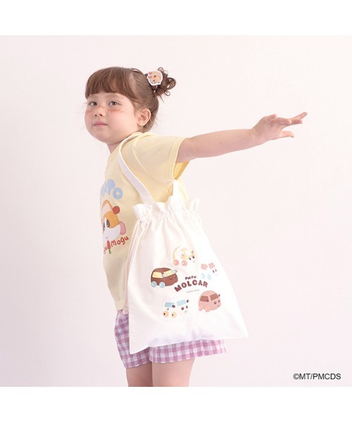 Lycee mine(リセマイン)の「【PUI PUI モルカー】ぎゅっとできるトートバッグ(その他小物・キッズ・アイボリー/ミント・フリー)」の8枚目の写真