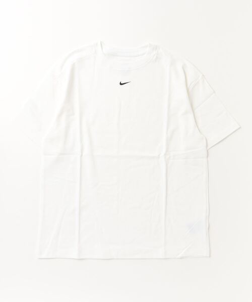 NIKE（ナイキ）の「ナイキ NIKE ナイキ NSW エッセンシャル S/S Tシャツ OS（Tシャツ/カットソー・レディース・ホワイト/グリーン/ブラック・L/M/XL/S）」の2枚目の写真