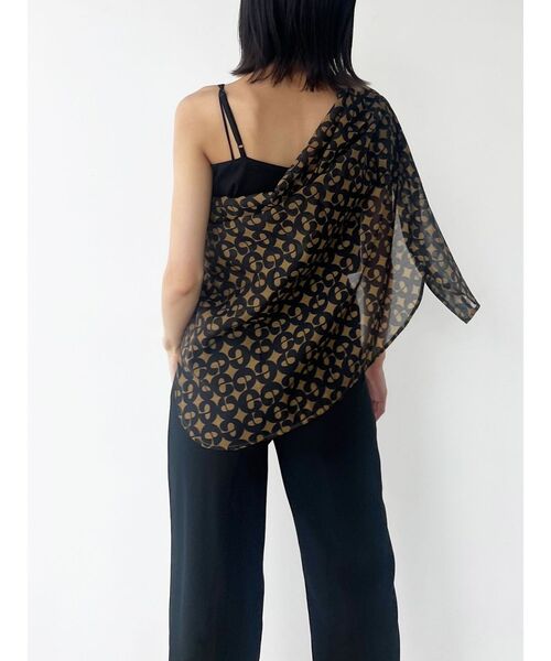 EMODA(エモダ)の「レイヤーサロペット(つなぎ/オールインワン・レディース・ブルー/ブラック/ベージュ・FREE)」の13枚目の写真