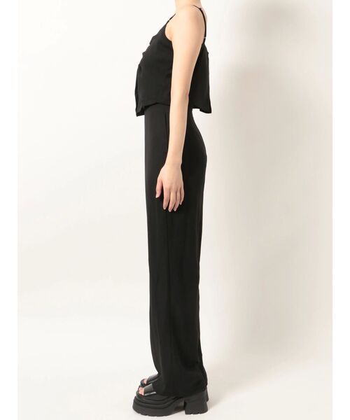 EMODA(エモダ)の「レイヤーサロペット(つなぎ/オールインワン・レディース・ブルー/ブラック/ベージュ・FREE)」の22枚目の写真