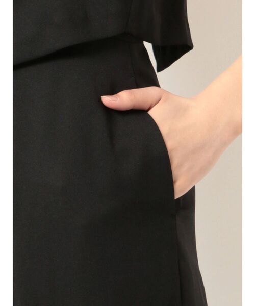 EMODA(エモダ)の「レイヤーサロペット(つなぎ/オールインワン・レディース・ブルー/ブラック/ベージュ・FREE)」の15枚目の写真