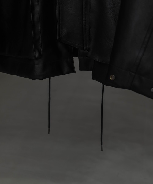 【WYM】ARTIFICIAL GRAIN MILITARY BLOUSON WYM LIDNM（ウィム バイ リドム）の「ARTIFICIAL GRAIN MILITARY