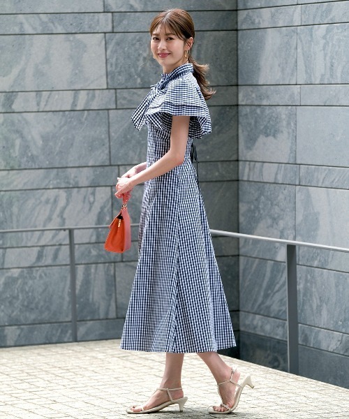AND COUTURE（アンドクチュール）の「ギンガムチェックボウタ