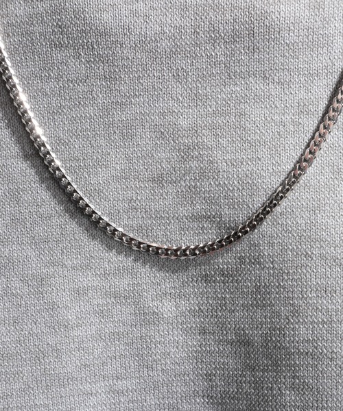 SETUP7（セットアップセブン）の「【SETUP7】stainless necklace ステンレスチェーンネックレス SSS（ネックレス・メンズ・シルバー・FREE）」の3枚目の写真