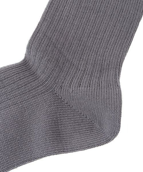 Candy Stripper（キャンディストリッパー）の「CS LINE RIB HIGH ソックス（ソックス/靴下・レディース・ヘザーグレー/ライトブルー/オフホワイト/ブラック・FREE）」の7枚目の写真