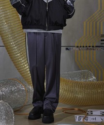 MAISON SPECIAL | 《UNISEX》Crochet Side Line Easy Straight Pants/クロシェサイドライントラックイージーストレートパンツ【MAISON SPECIAL/メゾンスペシャル】■セットアップ対応■(その他パンツ)