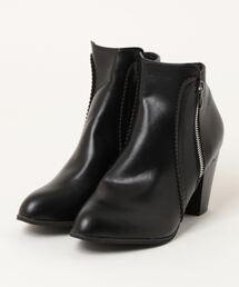 Burner | 【OKUOKU　0909】スタックドヒール　ショートブーツ　oku-shoes-579354607651-411 U1(スニーカー)
