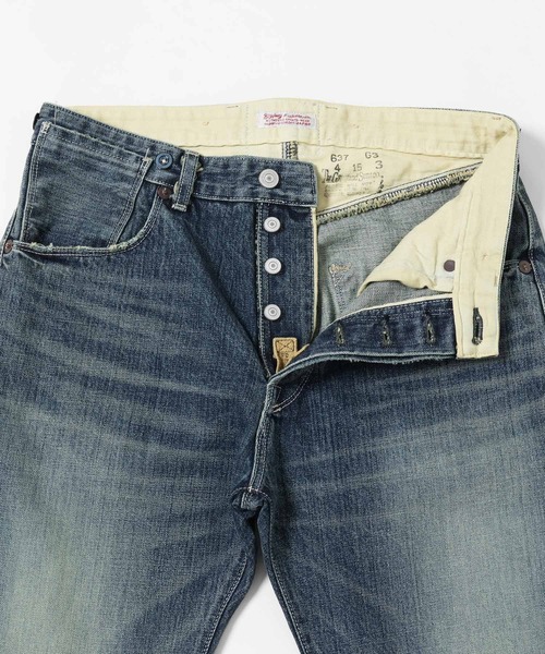 GYPSY&SONS(ジプシーアンドサンズ)の「N/KEELMAN PANTS(USED/W) ニューキールマンパンツ ユーズドウォッシュ(デニムパンツ・メンズ・ライトブルー・SMALL/MEDIUM/LARGE/X-LARGE)」の4枚目の写真