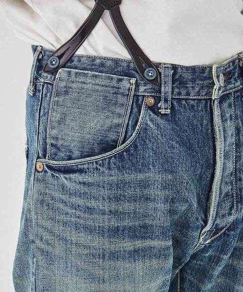 GYPSY&SONS(ジプシーアンドサンズ)の「N/KEELMAN PANTS(USED/W) ニューキールマンパンツ ユーズドウォッシュ(デニムパンツ・メンズ・ライトブルー・SMALL/MEDIUM/LARGE/X-LARGE)」の12枚目の写真