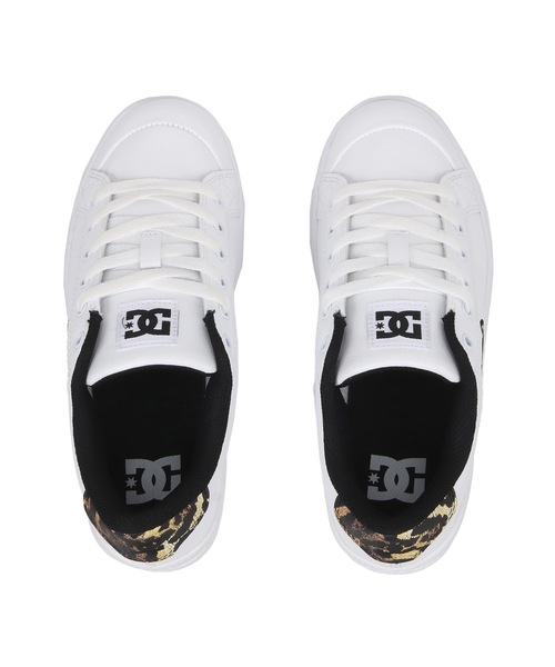 DC SHOES（ディーシーシューズ）の「Ws CHELSEA LITE WEDG/ワントーンブランドロゴボリュームソールスニーカー（スニーカー・レディース・キナリ/ブラック/ホワイト・23cm/24.5cm/24cm/23.5cm/25cm）」の5枚目の写真