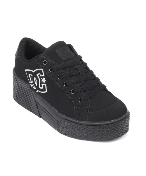 DC SHOES（ディーシーシューズ）の「Ws CHELSEA LITE WEDG/ワントーンブランドロゴボリュームソールスニーカー（スニーカー・レディース・キナリ/ブラック/ホワイト・23cm/24.5cm/24cm/23.5cm/25cm）」の19枚目の写真