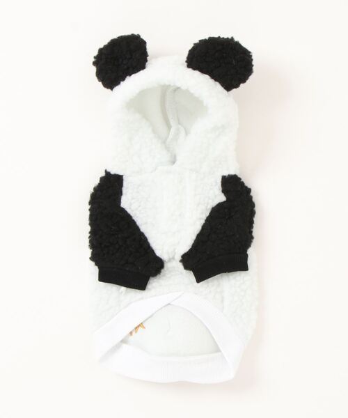 ROPE' PICNIC（ロペピクニック）の「ROPE' PICNIC/耳付きボアフーディー（ペットウェア・レディース・ブラウン/ブラック/ホワイト・L/M/2M/2L/XS/2XS/S）」の22枚目の写真