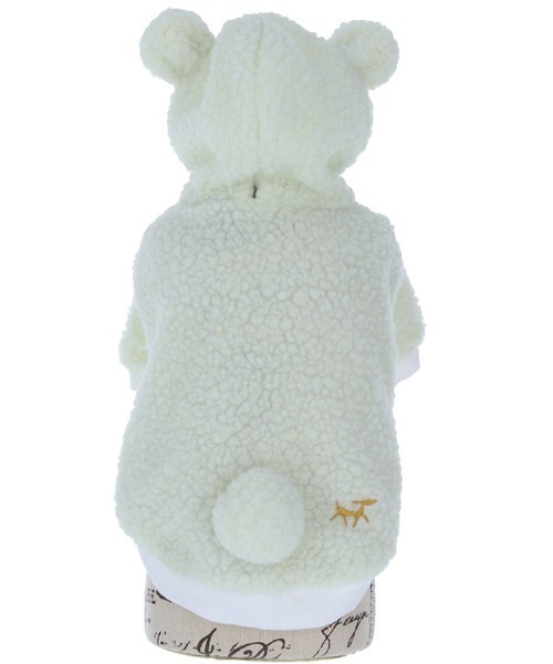 ROPE' PICNIC（ロペピクニック）の「ROPE' PICNIC/耳付きボアフーディー（ペットウェア・レディース・ブラウン/ブラック/ホワイト・L/M/2M/2L/XS/2XS/S）」の13枚目の写真