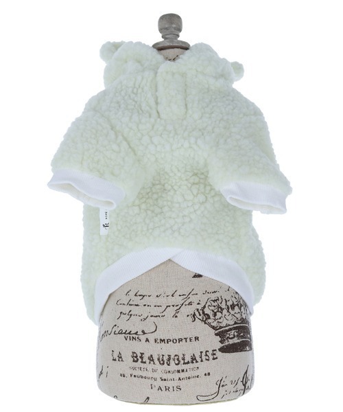 ROPE' PICNIC（ロペピクニック）の「ROPE' PICNIC/耳付きボアフーディー（ペットウェア・レディース・ブラウン/ブラック/ホワイト・L/M/2M/2L/XS/2XS/S）」の15枚目の写真