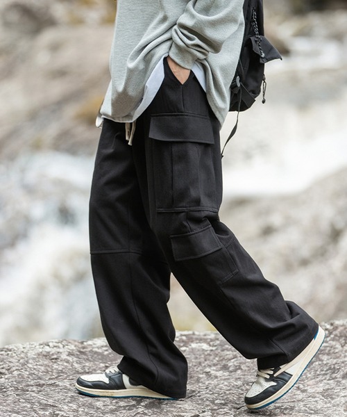 HOOK】切り替えビッグポケットカーゴパンツ（カーゴパンツ）｜HOOK