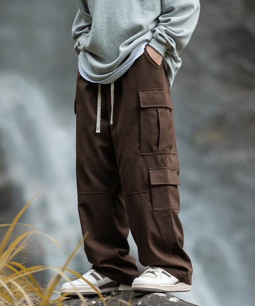 HOOK】切り替えビッグポケットカーゴパンツ（カーゴパンツ）｜HOOK