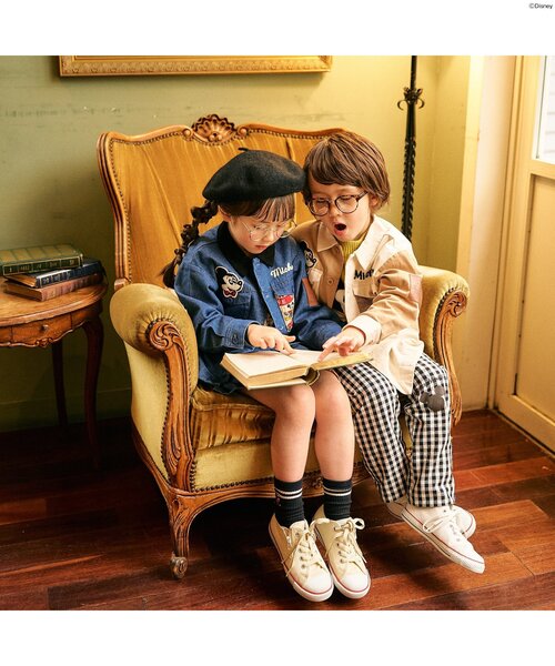 Disney（ディズニー）の「ディズニーキャラクターワンポイント刺繍ソックス（ソックス/靴下・キッズ・ネイビー/アイボリー/その他2・12/18/21/15 ）」の7枚目の写真