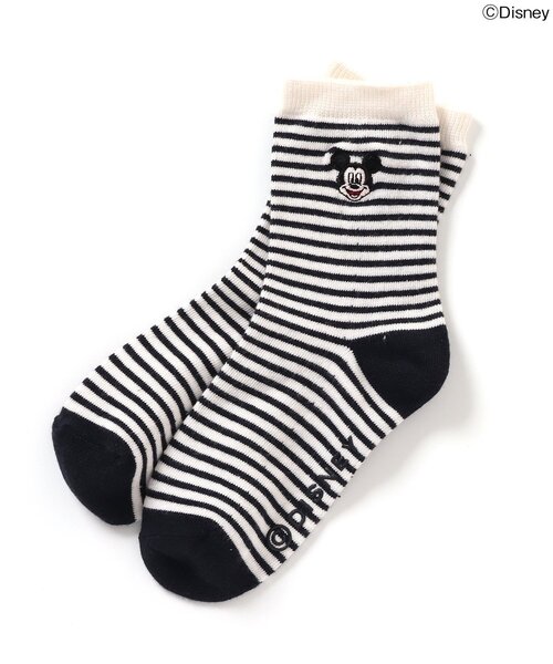 Disney（ディズニー）の「ディズニーキャラクターワンポイント刺繍ソックス（ソックス/靴下・キッズ・ネイビー/アイボリー/その他2・12/18/21/15 ）」の11枚目の写真