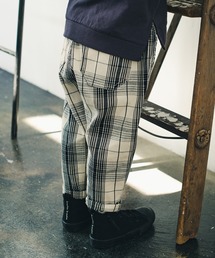 BRANSHES | 【ガーデナー】チェック柄テーパードパンツ(その他パンツ)