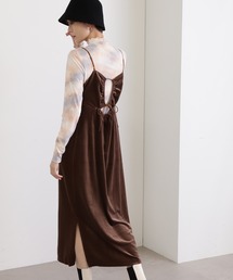 N.（N. Natural Beauty Basic） | 【川津明日香さん着用】◆ベロアキャミワンピース(ワンピース)