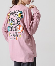 SMILEY FACE 別注 ワイドロングTシャツ
