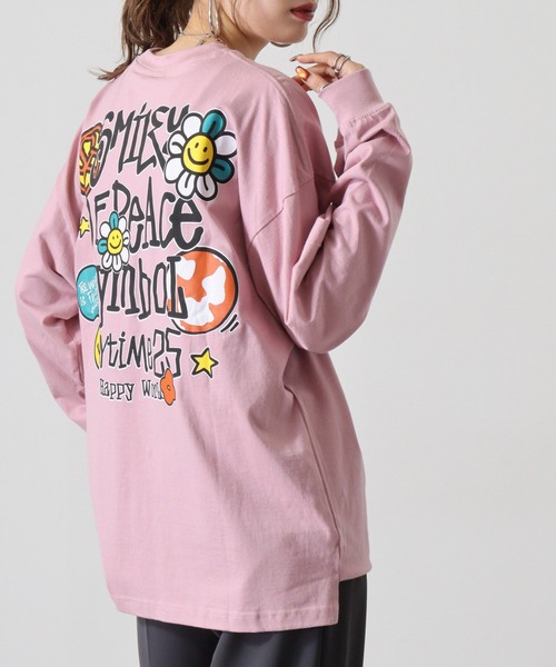 The Word Alive 長袖 Tシャツ ロンＴ ピンク Mサイズ The Word Alive 長袖 Tシャツ ロンT ピンク Mサイズ