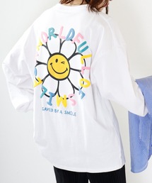 SMILEY FACE 別注 ワイドロングTシャツ