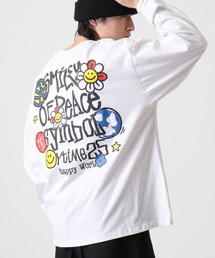 SMILEY FACE 別注　ワイドロングTシャツ