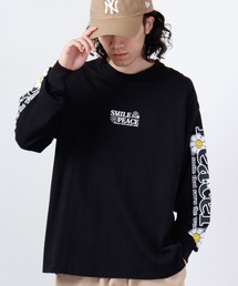 SMILEY FACE 別注 ワイドロングTシャツ