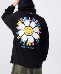 SMILEY FACE 別注　ワイドロングTシャツ