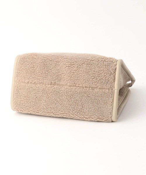 NICOLE white（ニコルホワイト）の「ボアトートＧＡＧ（トートバッグ・レディース・ベージュ/チャコールグレー/レオパード・FREE）」の12枚目の写真