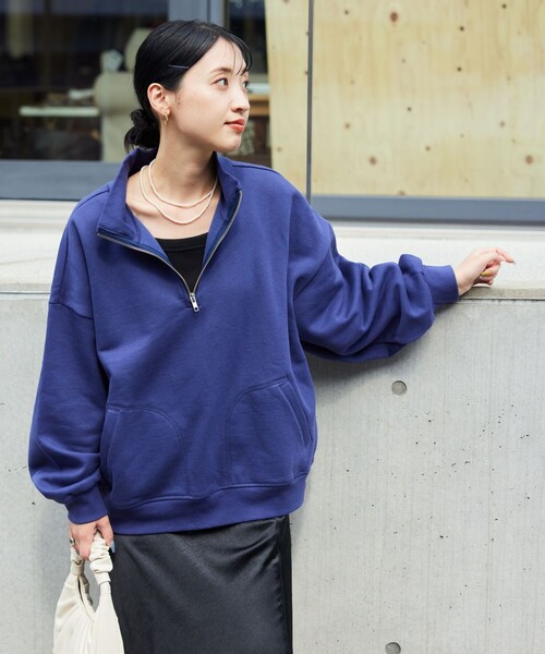 FREAK'S STORE（フリークスストア）の「限定展開 裏起毛 ハーフジップ