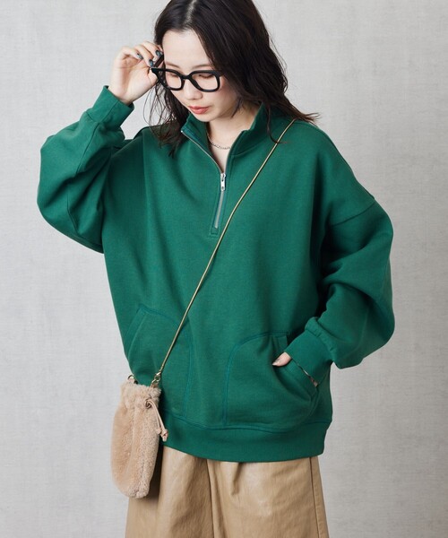 FREAK'S STORE（フリークスストア）の「限定展開 裏起毛 ハーフジップ