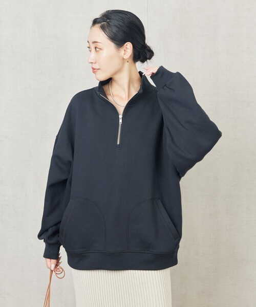 FREAK'S STORE（フリークスストア）の「限定展開 裏起毛 ハーフジップ