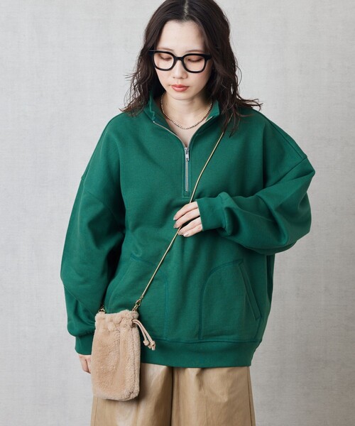 FREAK'S STORE（フリークスストア）の「限定展開 裏起毛 ハーフジップ