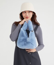 Feroux（フェルゥ）の「フェイクファーミニ バッグ（ショルダーバッグ）」