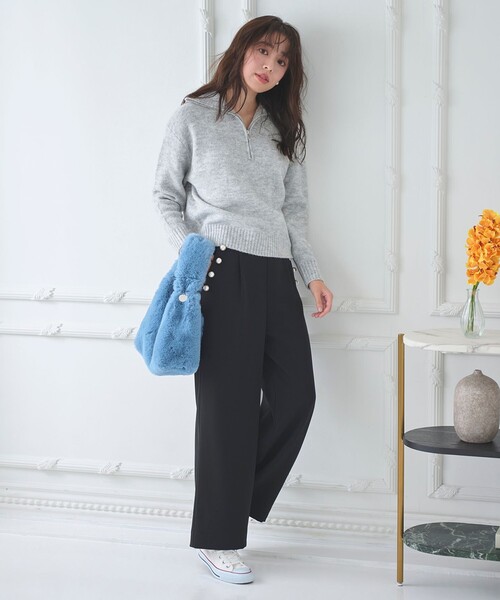 【未使用】MASTERBUNNYEDITIONフェイクファーショルダー付バッグ フェイクファーショルダー付バッグ (UNISEX) | MASTER BUNNY