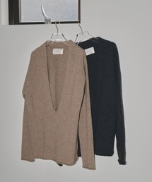 TODAYFUL（トゥデイフル）の「Uネックカシミアニット（ニット