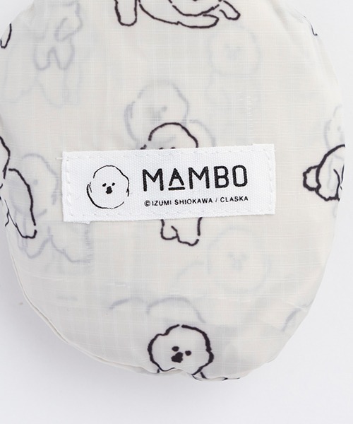 MAMBO(マンボ)の「エコバッグ コンパクト mini(エコバッグ/サブバッグ・レディース・ホワイト/ライトグレー/ピンク・SMALL)」の5枚目の写真