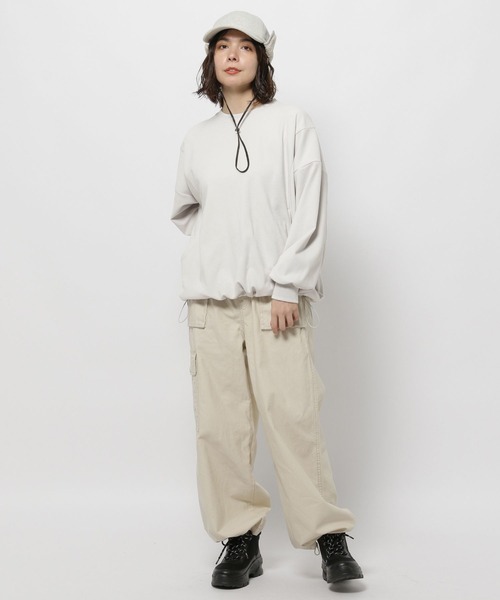 ニコアンド パペットスンスン フーディープルオーバー ハンバーガー