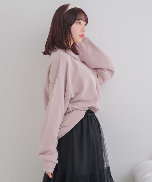 729専用♡ ems excite（エムズエキサイト）の「ハーフZIP胸刺繍BIG