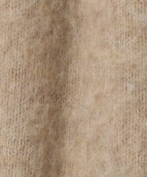 SHOO・LA・RUE（シューラルー）の「◆ふわふわフェミニン Vネックニットカーディガン（カーディガン/ボレロ・レディース・ライトグレー/ベージュ/ピンク系・00）」の6枚目の写真