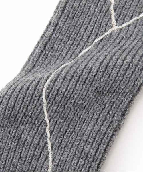 CONTROL FREAK / CTFK（コントロールフリーク）の「CONTROL FREAK(コントロールフリーク)ラインリブニットグローブ（アームカバー・レディース・ベージュ/グリーン/グレー/ブルー・FREE）」の18枚目の写真