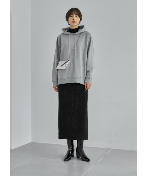 STYLE DELI(スタイルデリ)の「【Made in JAPAN】84cmコーデュロイペンシルスカート(スカート・レディース・ブラック/ホワイト系その他/ライトブラウン・M/S)」の10枚目の写真